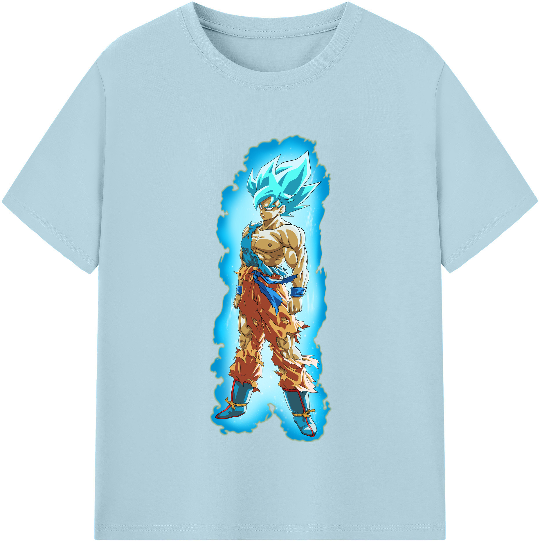 （画像用） ドラゴンボール 孫悟空（そん ごくう）Son Goku カカロット DRAGON BALL Kakarotto 綿100％半袖Tシャツ（フロントプリント）